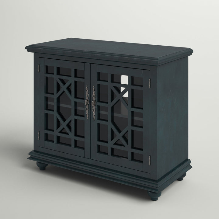 Ahmara 2 - Door Accent Cabinet Three Posts™ Color: Catalina Blue