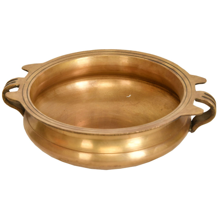 Metal Abstract Decorative Bowl in Gold Bungalow Rose