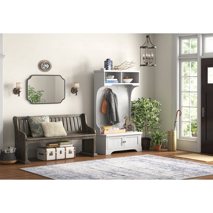 Corteney Oriental Gray Area Rug Alcott Hill® Rug Size: Rectangle 9' x 12'2"