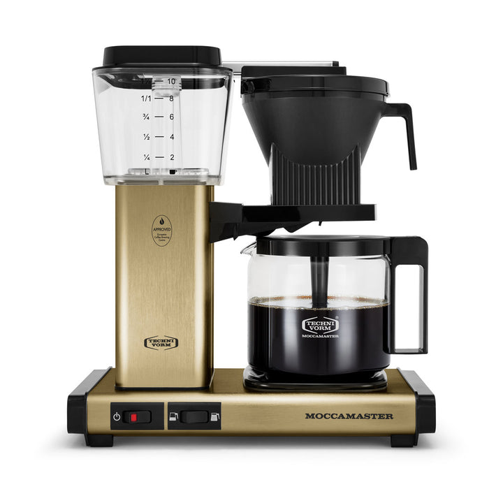 Moccamaster KBGV Select Coffee Maker Moccamaster Color: Brushed Brass