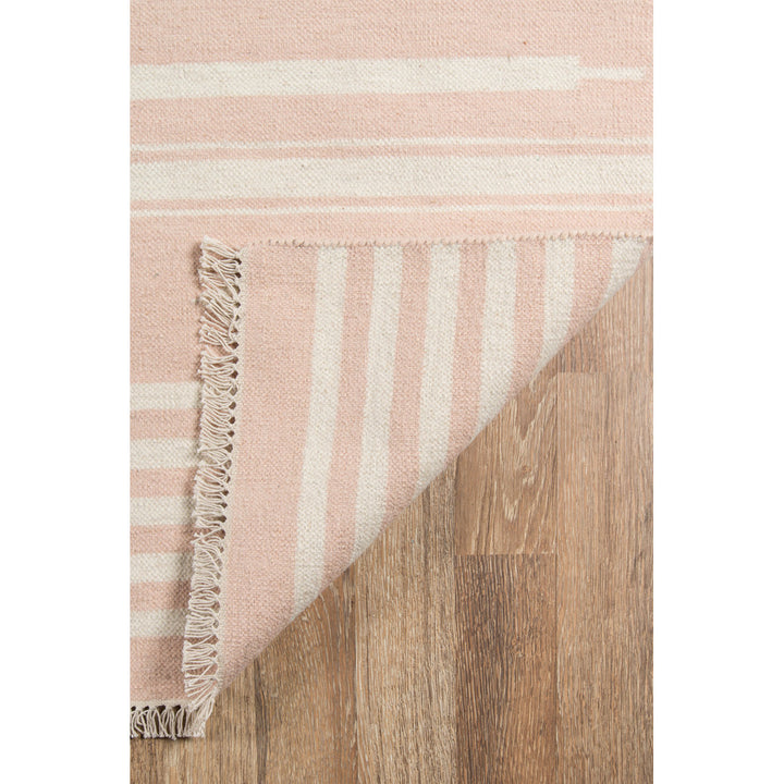 Attaway Handwoven Wool Pink Rug Highland Dunes Rug Size: Rectangle 5' X 7'6"