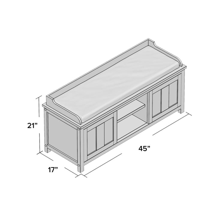 Lebow Storage Bench Three Posts™