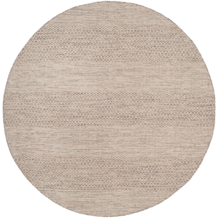 Bester Hand Woven Cotton Geometric Rug Dakota Fields Rug Size: Round 8'