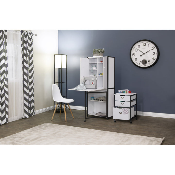 24.5" x 12" Crafting Storage Cabinet Studio Designs