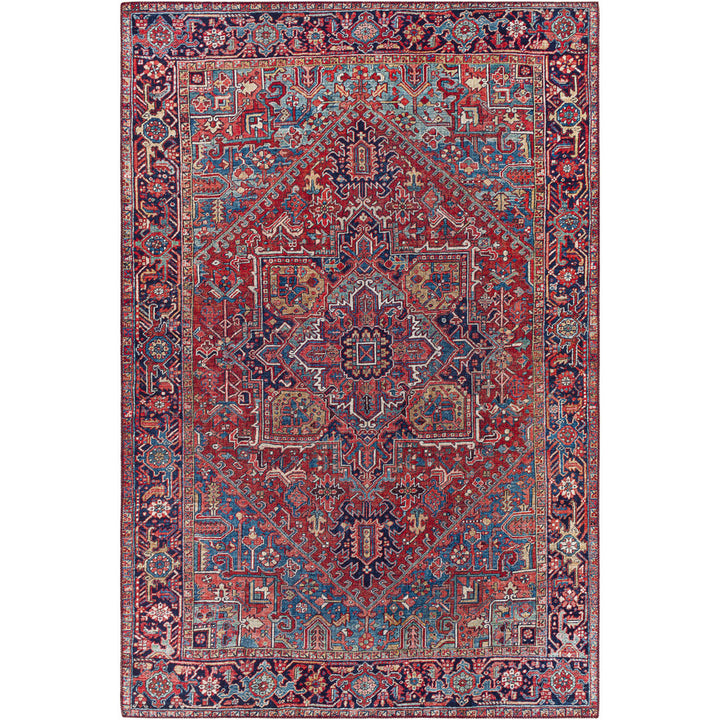 Fleckenstein Oriental Burgandy Area Rug Langley Street® Rug Size: Rectangle 9' x 12'