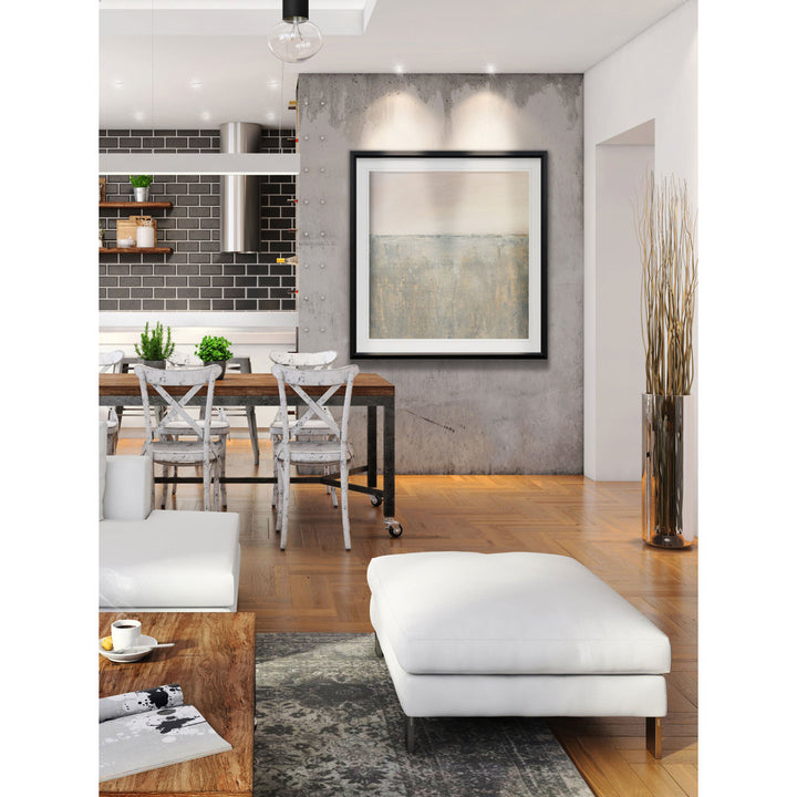 Sunset Marsh - Painting Print Wade Logan® Size: 23" H x 23" W x 1.5" D Format: Black Framed