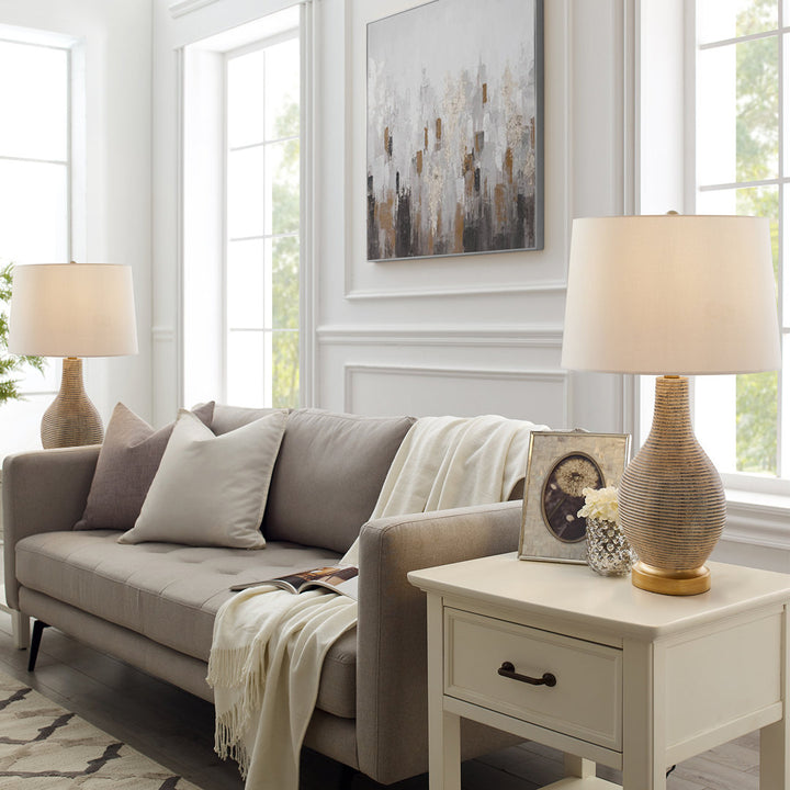 Platt Resin Table Lamp (Set of 2) Willa Arlo™ Interiors