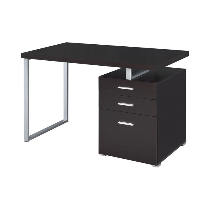 Kaitlyn Reversible Desk Wade Logan® Color: Cappuccino