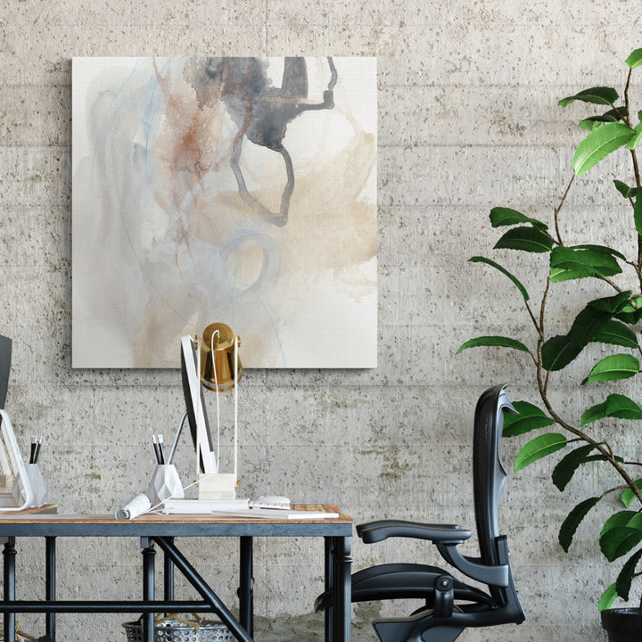 Supposition III' - Wrapped Canvas Print Wrought Studio™ Size: 40" H x 40" W x 1" D