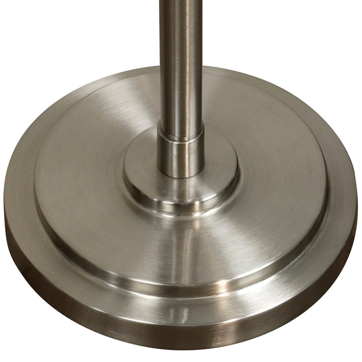 Anuksha 61" Swing Arm Floor Lamp Lark Manor™ Finish: Brushed Steel