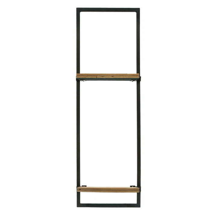 Modern Set of 3 Metal and Wood Storage Shelves (Set of 5) Latitude Run®