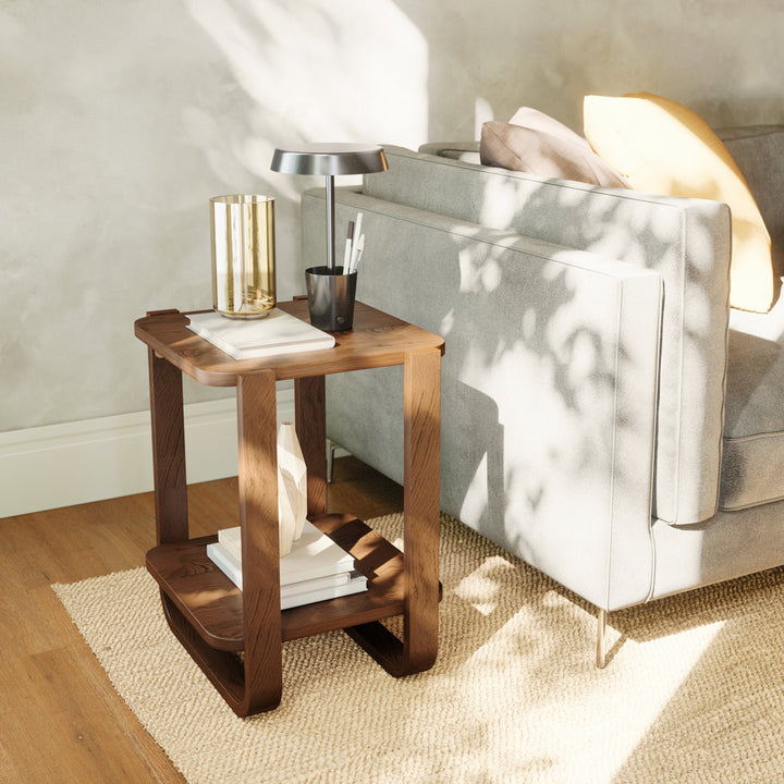 Frame End Table Umbra Color: Walnut