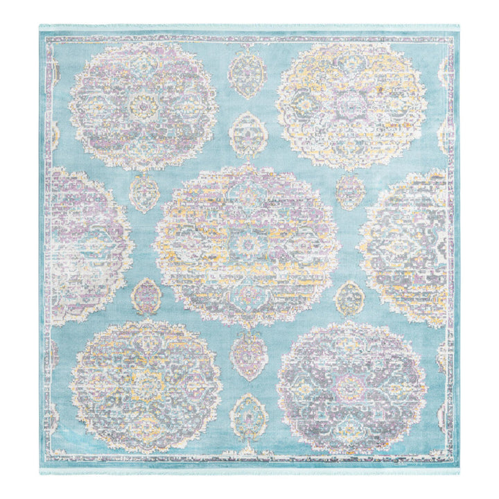 Paragon Rug_Blue Rugs.com Rug Size: Square 8'2"