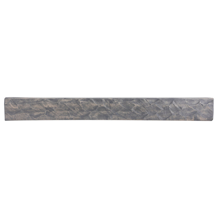 Rough Hewn Fireplace Shelf Mantel Dogberry Collections Depth: 6.25", Shelf Length: 48", Finish: Ash Gray