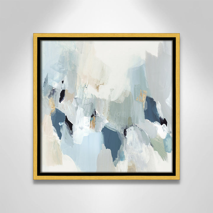 Little Talks II by Isabelle Z - Picture Frame Print on Canvas Casa Fine Arts Size: 13.5" H x 13.5" W x 2" D Format: Gold Framed Canvas