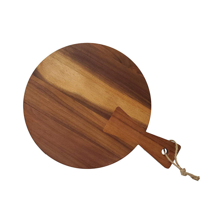 Rustic Serving Denmark 2 piece Acacia Wood Round Cutting Board Set (Set of 2) Denmark