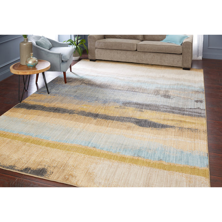 Havell Golden Mustard Area Rug Brayden Studio® Rug Size: Rectangle 8' x 11'