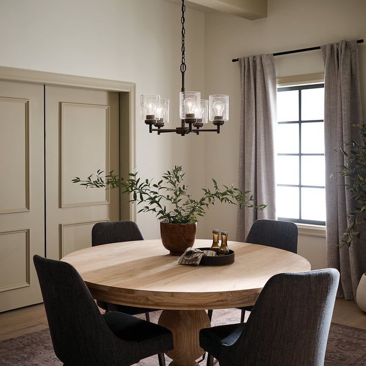 Winslow 5 - Light Shaded Traditional Chandelier Kichler Lighting Finish: Olde Bronze