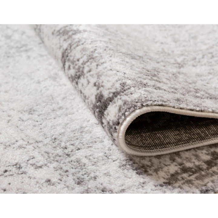 Brandt Floral Gray Area Rug Mistana™ Rug Size: Rectangle 8' x 10'