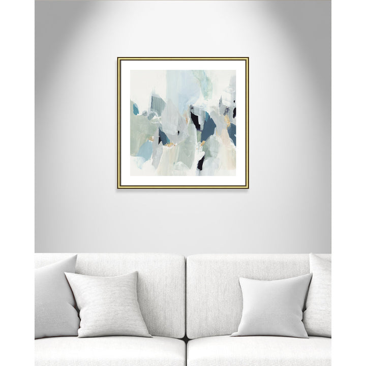 Little Talks III' by Isabelle Z - Painting Print Casa Fine Arts Size: 28.75" H x 28.75" W x 0.88" D Format: Gold Framed Paper