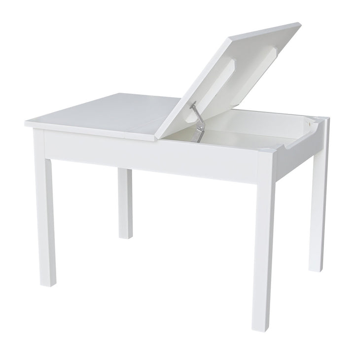 Dmitry Kids Play Table Harper Orchard Finish: White