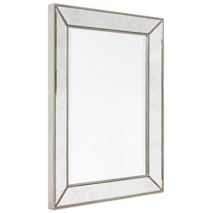 Heffernan Beveled Accent Mirror One Allium Way® Size: 40“ x 30"