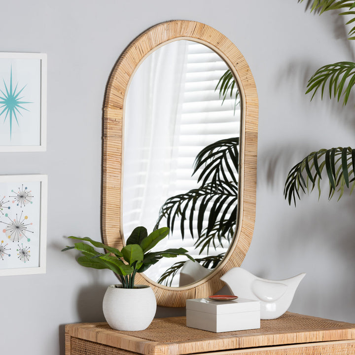 Bella Seagrass Accent Mirror Wholesale Interiors