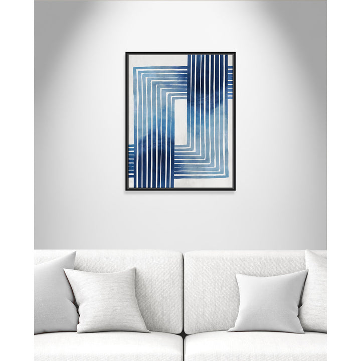 In Unison by Eva Watts - Painting Print Joss & Main Size: 29.5" H x 23.5" W x 2" D Format: Black Framed Canvas