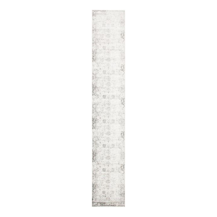 Brandt Floral Gray Area Rug Mistana™ Rug Size: Runner 3'3" x 19'8"