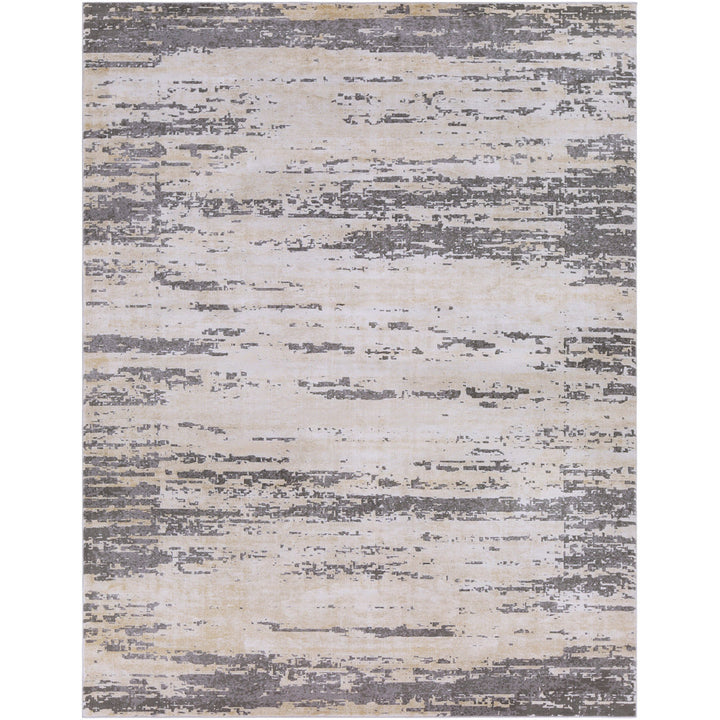 Bridgeton Abstract Gray/Khaki Area Rug Greyleigh™ Rug Size: Square 7'10"