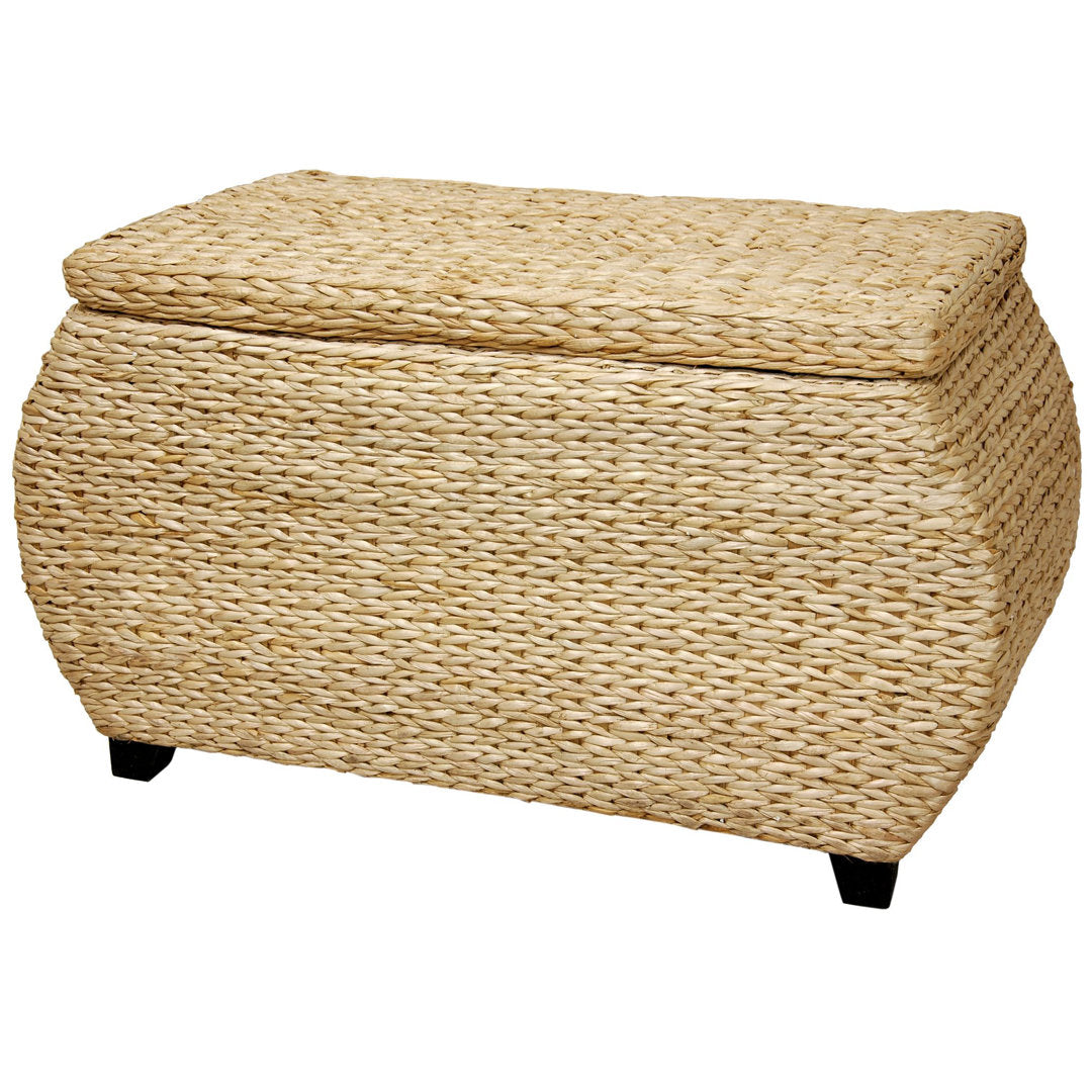 Rush Grass Storage Ottoman Lark Manor™