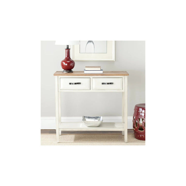 Joanna 35.8" Solid Wood Console Table Breakwater Bay