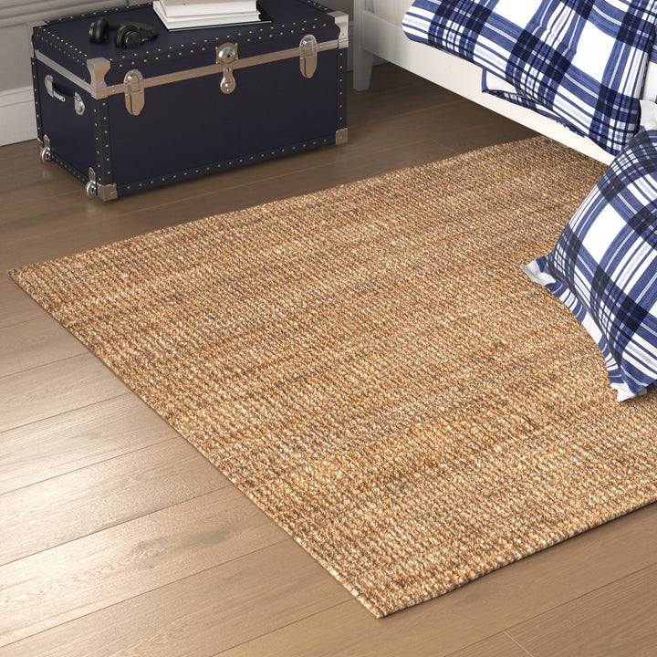 Erroll Pollux Machine Made Power Loom Jute Area Rug Beachcrest Home™ Rug Size: Rectangle 7'6" x 9'6"