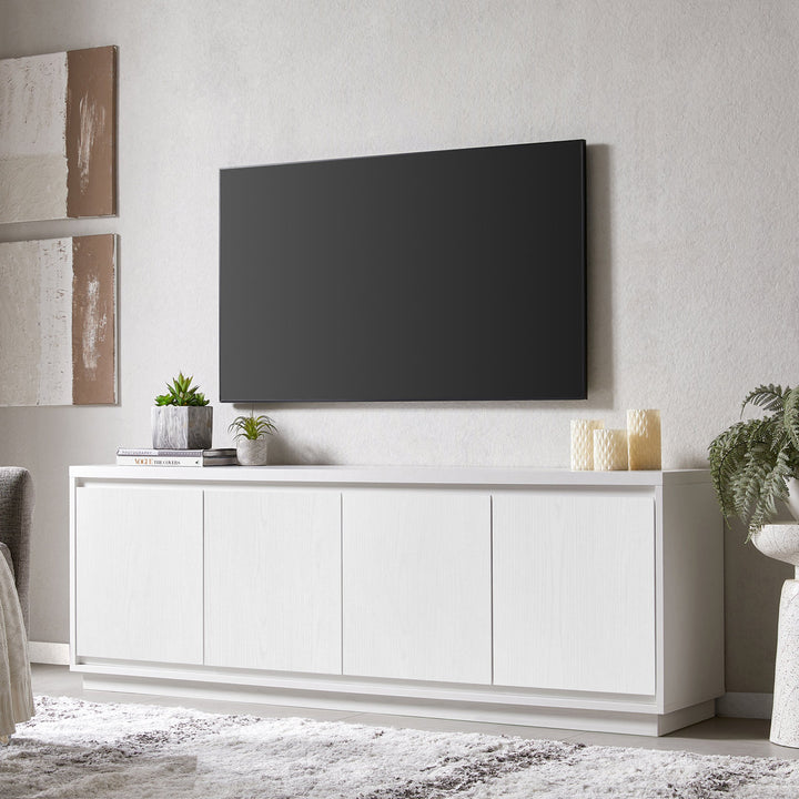 Presque TV Stand for TVs up to 78" Wade Logan® Color: White