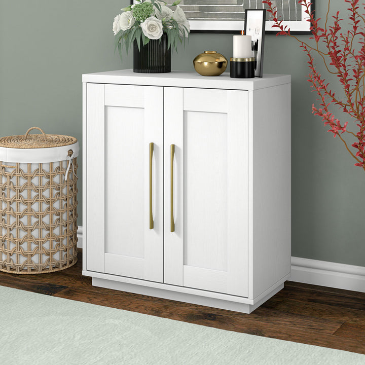 Tillman Accent Cabinet Wade Logan® Color: White