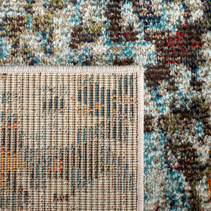 Gammage Gray/Blue Rug Trent Austin Design® Rug Size: Round 6'7"