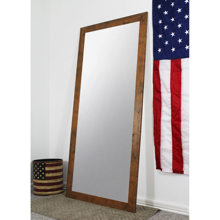 Lundeen Mirror Andover Mills™ Size: 65.5" H x 30.5" W Finish: Light Walnut