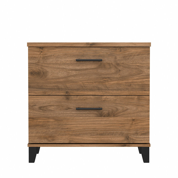 Magomed 2-Drawer Lateral Filing Cabinet Gracie Oaks Color: Fresh Walnut