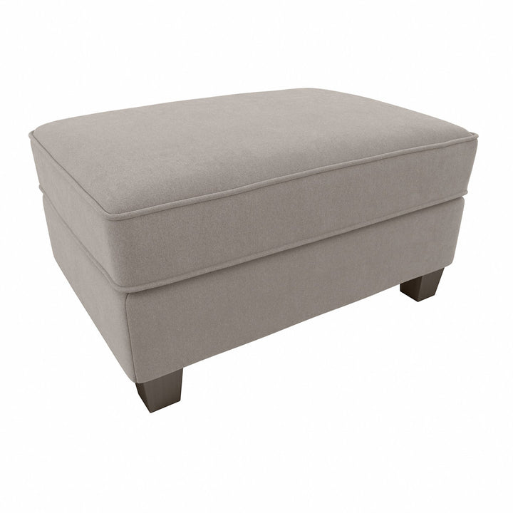 Alitza 34.49'' Wide Rectangle Storage Ottoman Wade Logan® Body Fabric: Beige