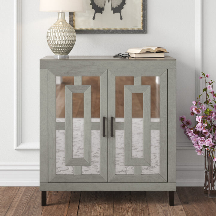 Amabel Bar Cabinet Kelly Clarkson Home Color: Fairfax Oak