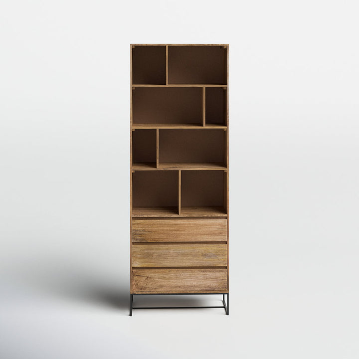 Ascent 86.5" H x 31.5" W Iron Standard Bookcase AllModern