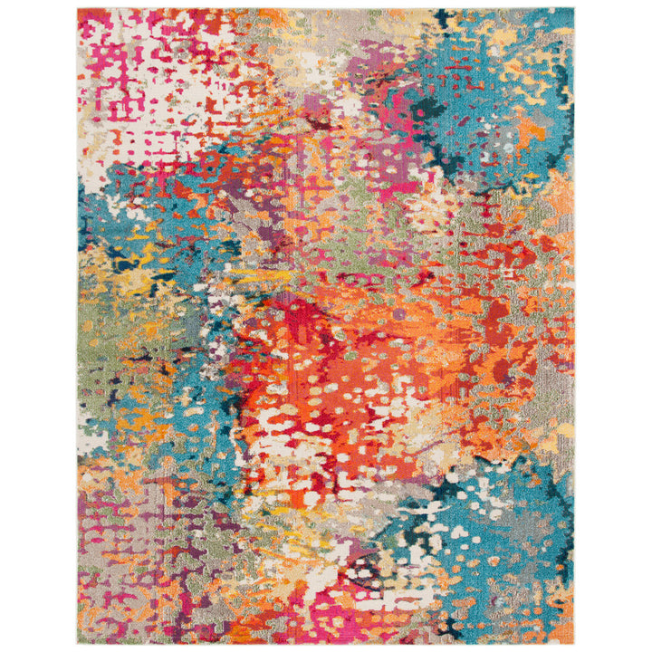 Felty Abstract Ivory/Multi Area Rug Langley Street® Rug Size: Rectangle 10' x 14'