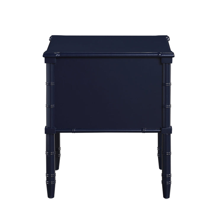 Peggy 2-Drawer Nightstand Three Posts™ Color: Blue