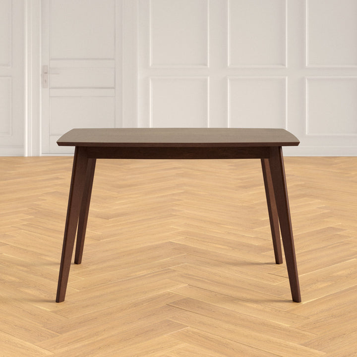 Bartlow 47.25" Rubberwood Solid Wood Dining Table Wade Logan®