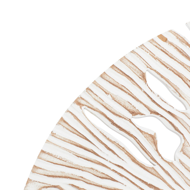 Beige Wood Handmade Intricately Carved Starburst Wall Decor Mistana™ Size: 47'' H X 47'' W X 1" D