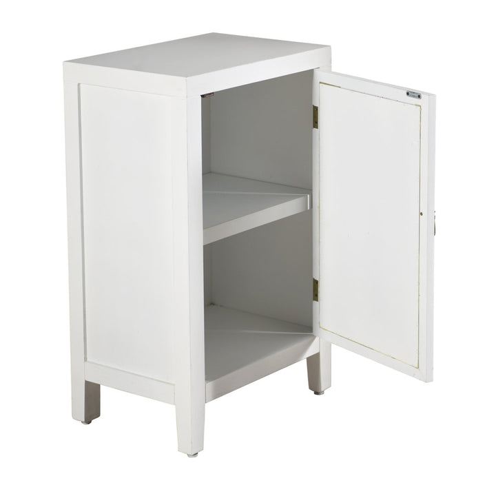 Almazan Nightstand Langley Street® Color: White