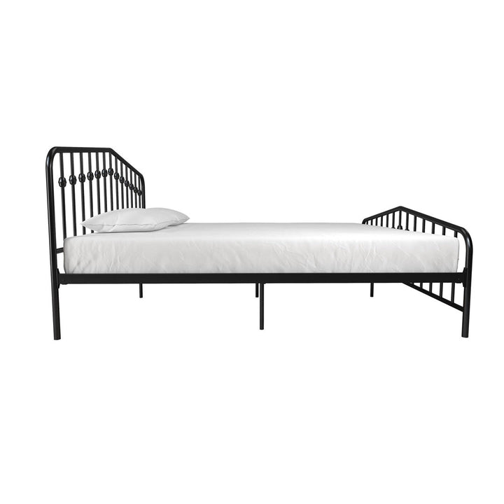 Bushwick Metal Platform Bed Novogratz Color: Black Size: King