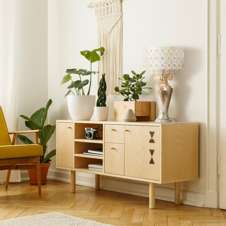 Wedgeworth 25"H Jeweled Metal and Mosaic Base Table Lamp with Cascading Crystals Willa Arlo™ Interiors