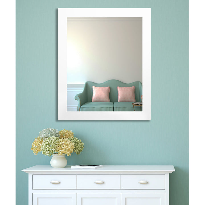 Gollu Mirror Ebern Designs Size: 32" x 38" Finish: White