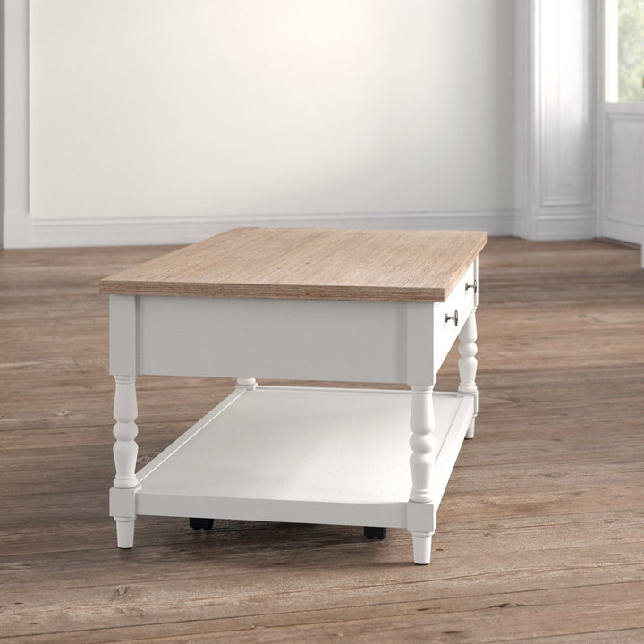 Braxxton Coffee Table with Storage Rosalind Wheeler